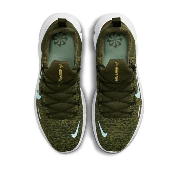 Nike Free RN Run 5.0 Next Nature Mens Size 8.5 Sneakers Cargo Khaki CZ1884-300 - Picture 3 of 8